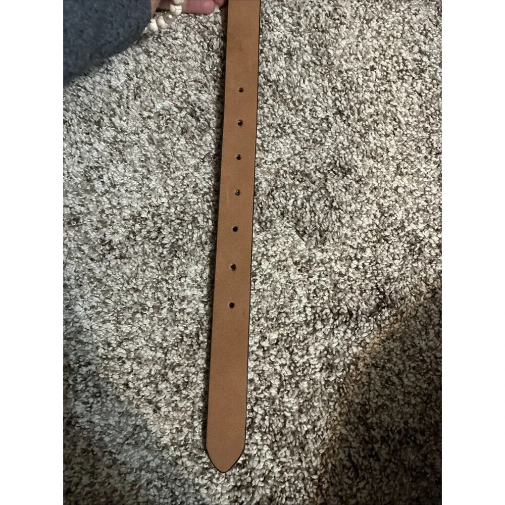 J. Crew, Calf Hair Belt In Leopard Leather S/M 41” $70